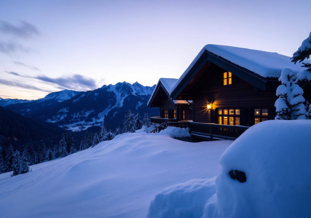 Chalet Altitude — jacuzzi panoramique