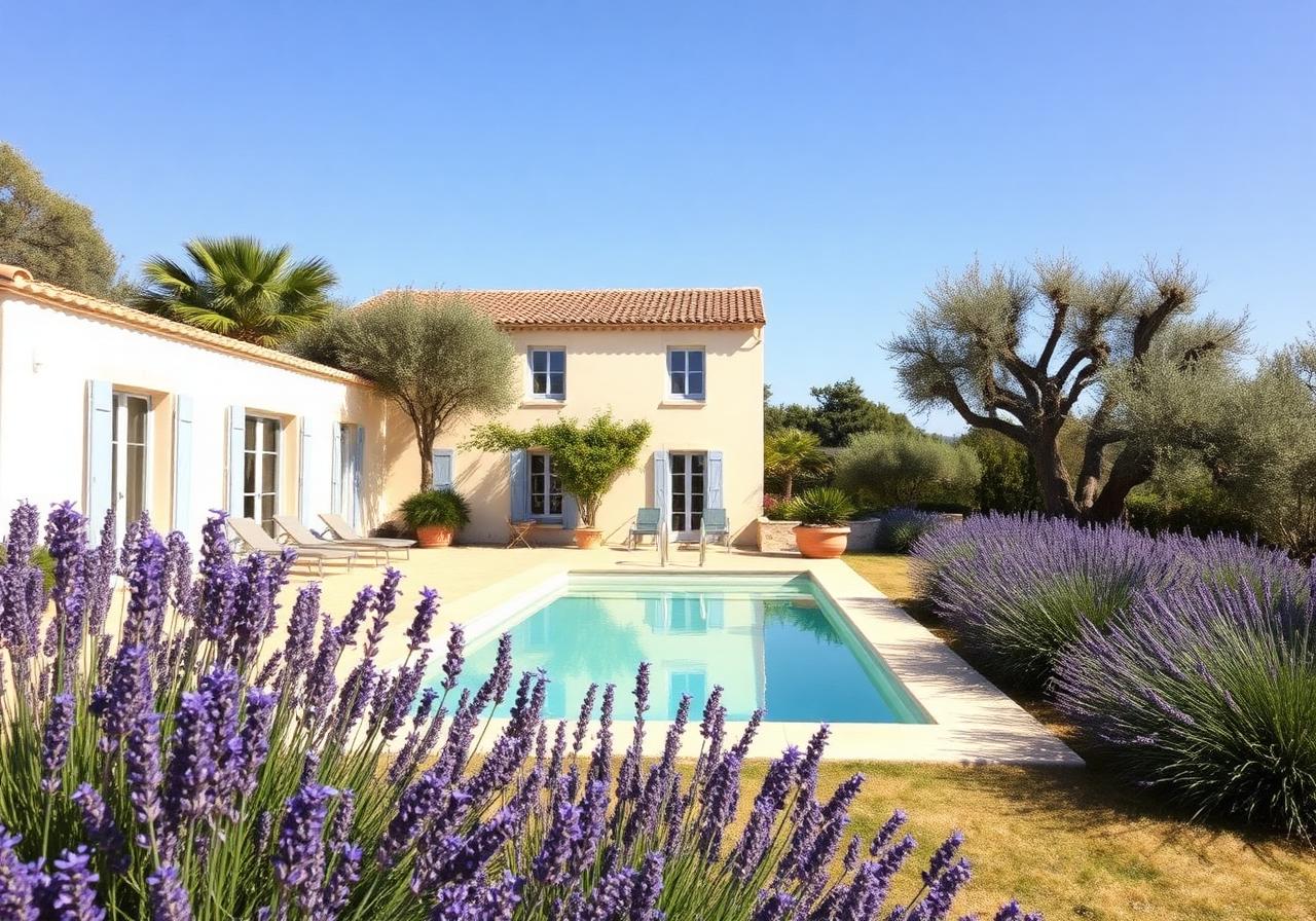 Villa Azur — piscine privée